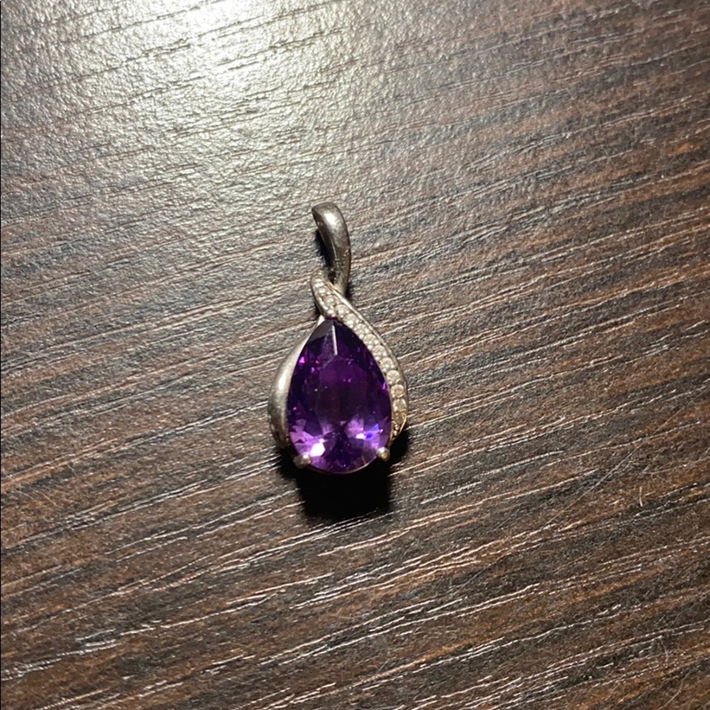 Purple Pendent
